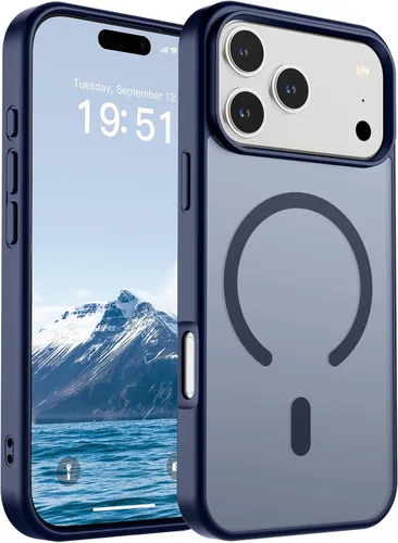 Vista 256 de SUPFINE Funda magnética para iPhone SE 2022 (3ª)/2020 (2ª), iPhone 8 (compatible con MagSafe) (protección contra caídas de grado militar), funda