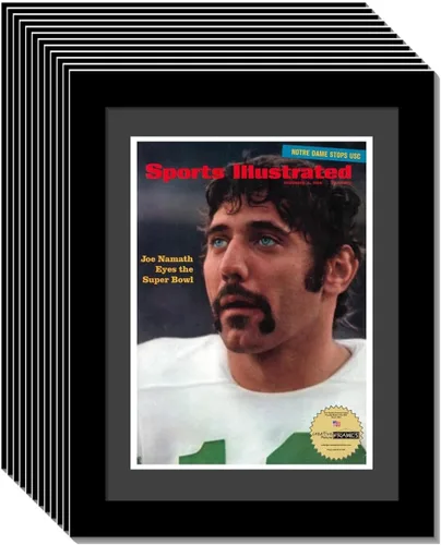 Vista 57 de Creative Picture Frames - Marco de fotos para revistas Sports Illustrated, de 8 x 10.5 pulgadas, adecuado para ediciones de coleccionista