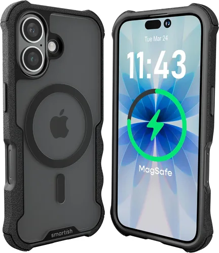 Vista 48 de Smartish Funda para iPhone 12 Pro Max Armor - Gripzilla [resistente + protectora] Funda de agarre delgada y resistente - Black Tie Affair