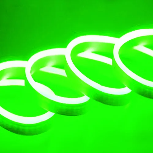 Vista 12 de Tira de luces LED de neón, cuerda de luz de neón LED, tira de luz flexible para exteriores, 13000LM DC 12V 16.4 pies 2835 600 luces LED de barra
