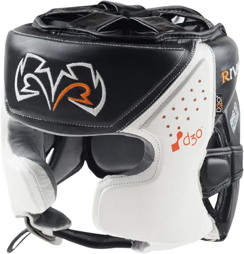 Vista 9 de RIVAL Boxeo RHG10 Intelli-Shock Headgear, D3O acolchado frontal y lateral, ajuste de gancho y bucle trasero con encaje en la parte superior