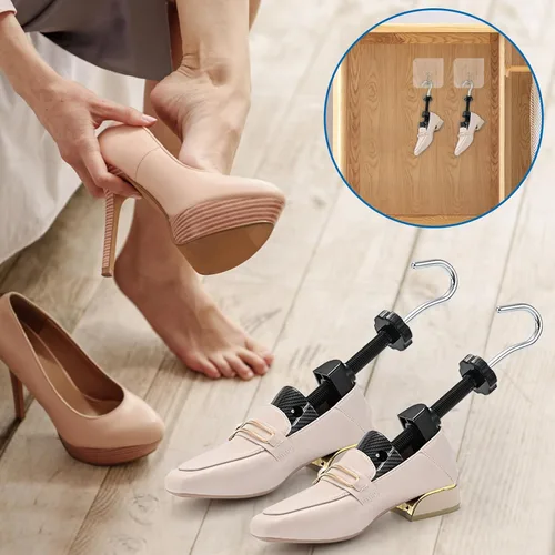 Vista 6 de JJDPARTS Shoe Stretcher, Pair 4-Way Shoe Expander Widener Shoe Tree Extender for Women Men