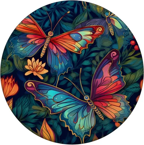 Vista 3 de PopGrip intercambiable de mariposas caleidoscópicas