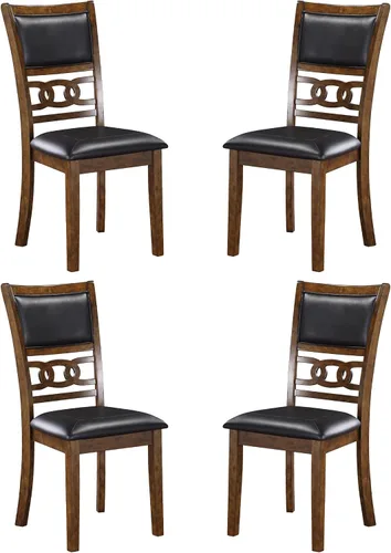 Vista 8 de New Classic Furniture Sillas de comedor Gia, juego de 2, color marrón