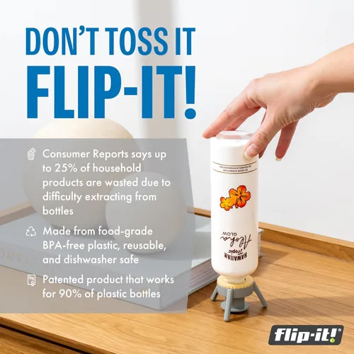 Vista 3 de Flip-It! botella Kit de vaciado, solo Pack - baño y belleza