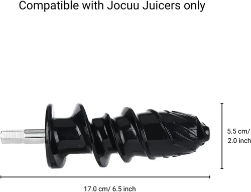 Vista 4 de JOCUU ZM1503 - Kit de accesorios para exprimidor con cuerpo principal, barrena en espiral, filtro, tolva de alimentación y taza final incluida