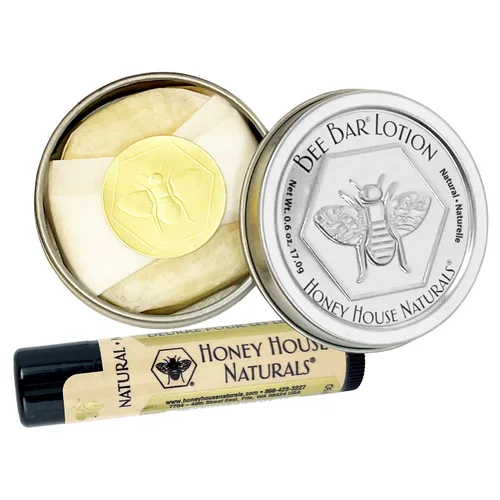 Vista 2 de Honey House Naturals Set de regalo, natural, 2 piezas