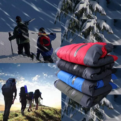 Vista 6 de XinYangNi Men's Winter Mountain Waterproof Jacket Snowboard Jackets Snowboarding Jacket Windproof Fleece Ski Jacket