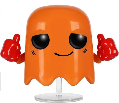 Vista 2 de Funko POP Games: Pac-Man - Figura de acción Clyde