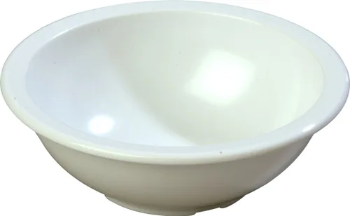 Vista 2 de Carlisle FoodService Products Kingline - Tazón de sopa reutilizable de plástico para el hogar y el restaurante, melamina, 16 onzas, blanco