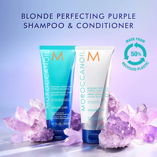 Vista 5 de Moroccanoil Acondicionador Rubio Perfeccionador Púrpura