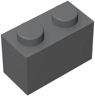 Vista 9 de Ladrillo de construcción clásico de 1 x 2, bloque de ladrillo a granel de 100 piezas, compatible con piezas y piezas 3004, juego creativo, 100% Negro