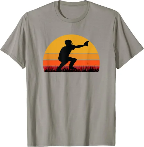 Vista 36 de Baseball Beisbol - Camiseta de jugador de pelota de defensa atrapante, Negro, S