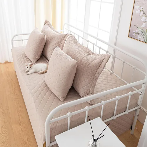 Vista 7 de Juego de Funda para Sofá Cama de 5 Piezas Juegos de Ropa de Cama para Sofá Cama Twin para Todas las Estaciones Edredón Ligero para Sofá Cama