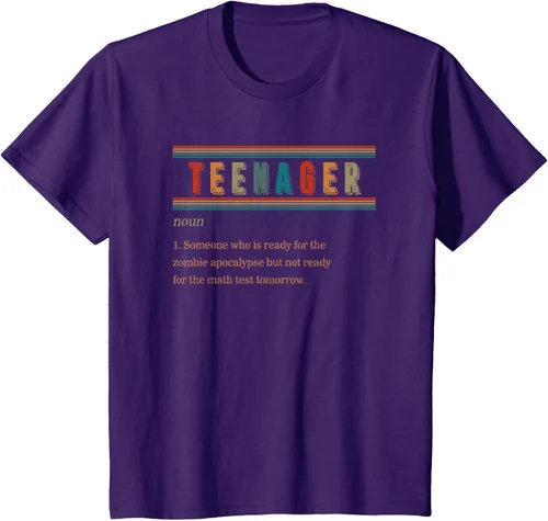 Vista 25 de Camiseta divertida de regalo de cumpleaños para niñas y niños y adolescentes, Negro, S