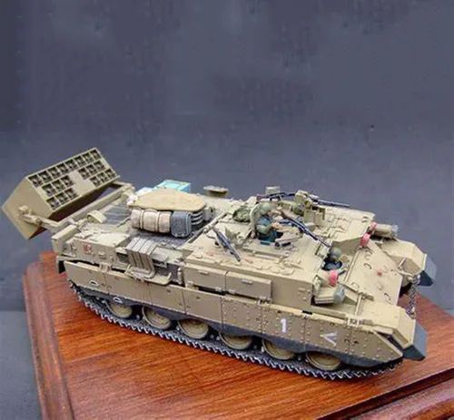 Vista 4 de Maquetas de Tanques, IDF Puma CEV Kits Modelo de Plástico, Escala 1/35,13.6 x 5.3 Pulgadas