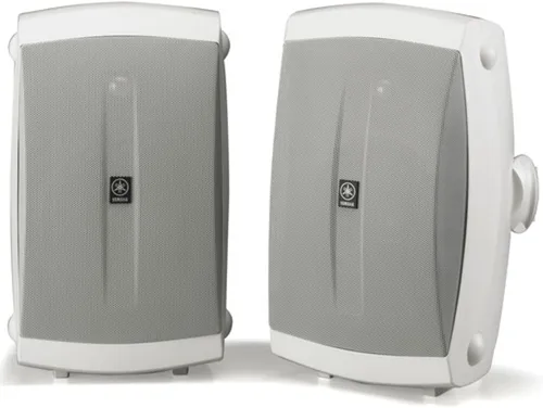 Vista 3 de Parlantes Yamaha para uso interno/externo de dos vías (par) 2 altavoces na Negro