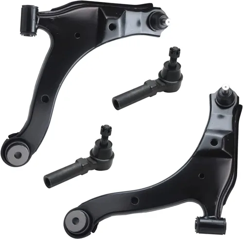 Vista 106 de Detroit Axle - 4 piezas de brazos de control traseros para Ford C-Max, Focus, Mazda 3 5, Volvo C30, C70, S40, V50, 4 brazos de control superiores e