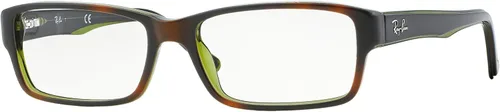 Vista 11 de Ray-Ban Unisex RX5169 - Monturas para lentes rectangulares con prescripción Negro sobre lente transparente/demostración.