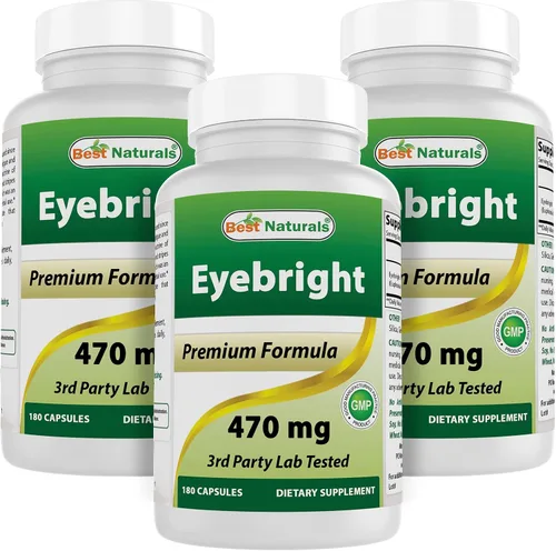 Vista 9 de Best Naturals Eyebright 470 mg 180 Capsules