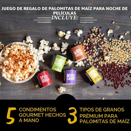 Vista 3 de Urban Accents MOVIE NIGHT™ Palomitas de maíz y palomitas de maíz paquete variado (juego de 8) – 3 paquetes de palomitas de maíz sin transgénico y 5