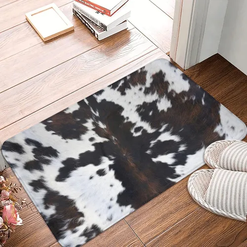 Vista 13 de Alfombras de baño negras y doradas para decoración de baño, alfombra de baño de mármol absorbente, alfombra antideslizante para piso, alfombras