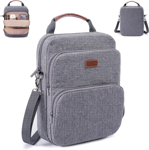 Vista 13 de Aplufine Funda de libro con cremallera, bolsa de libro de 11 x 9 pulgadas, bolsa protectora de libros, funda de libro para amantes de los libros