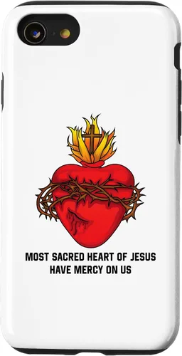 Vista 18 de iPhone 16 Most Sacred Heart of Jesus Design Case
