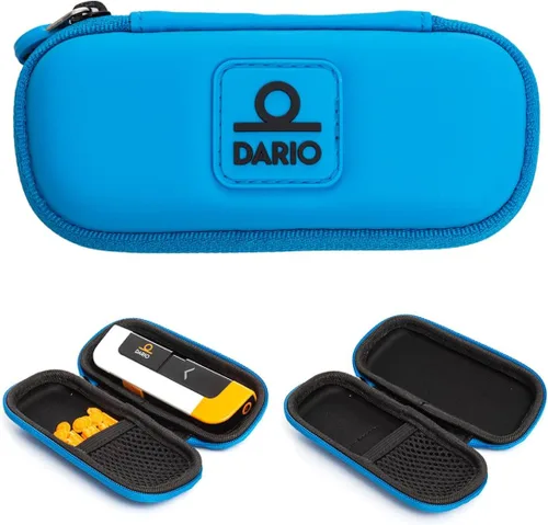 Vista 8 de Funda organizadora de viaje para control de diabetes, Lancetas y tiras de prueba