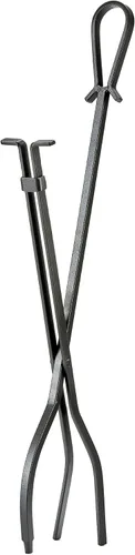 Vista 11 de Uniflame, F-1183 Olde World - Juego de 5 herramientas para chimenea con acabado de hierro con asas de bucle Loop Handles