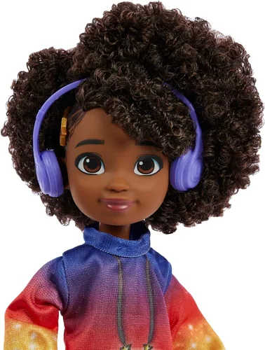 Vista 5 de Mattel Karma's World - Juego de muñecas cantantes con accesorios y disco coleccionable, canta 2 canciones