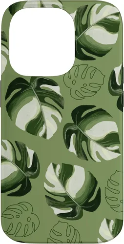 Vista 17 de Monstera Deliciosa Leaves Plant Leaf Botanical Nature Case for iPhone 16