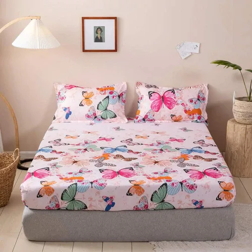 Vista 23 de Juego de sábanas bajeras con estampado de mármol, tamaño individual, elegante, de lujo, color negro, para niños, adolescentes, adultos, decoración