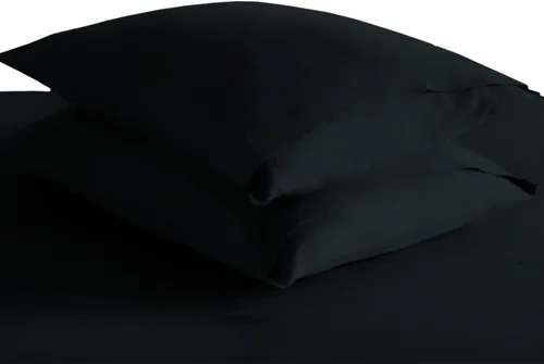 Vista 62 de Juego de 2 fundas de almohada de 100 % algodón puro, tamaño King, color plateado, lujosas fundas de almohada de algodón de fibra larga de 400 hilos