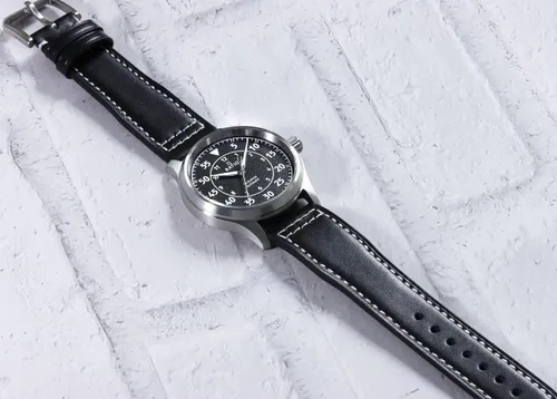 Vista 5 de RATIO Pilot Style Watches Analog Japanese Automatic 200M Water Resistant Casual Formal Wear Watch for Men