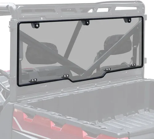 Vista 9 de StarknightMT Ventana trasera transparente compatible con Polaris Ranger XP