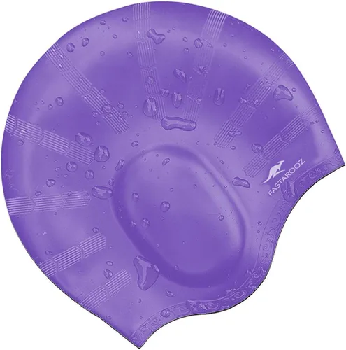 Vista 5 de gorra de natación para cabello largo