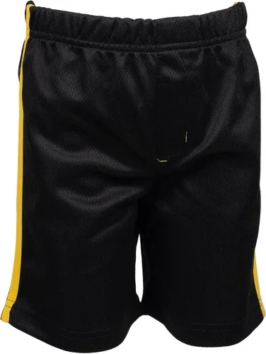 Vista 3 de Transformers Bumblebee - Conjunto de pantalones cortos de malla para niños pequeños a grandes