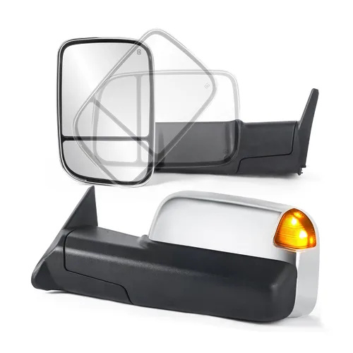 Vista 12 de MOSTPLUS Espejo calefactable eléctrico del lado izquierdo del conductor compatible con Ram 1500 2500 3500/2019-2023 Ram 1500 Classic 2009-2018