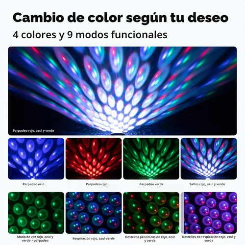 Vista 2 de LuxLumin Luces de techo para automóvil, proyector de estrella USB, luz nocturna, luces interiores ajustables para automóvil, luces LED portátiles