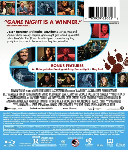 Vista 2 de Game Night (Blu-ray) (BD)