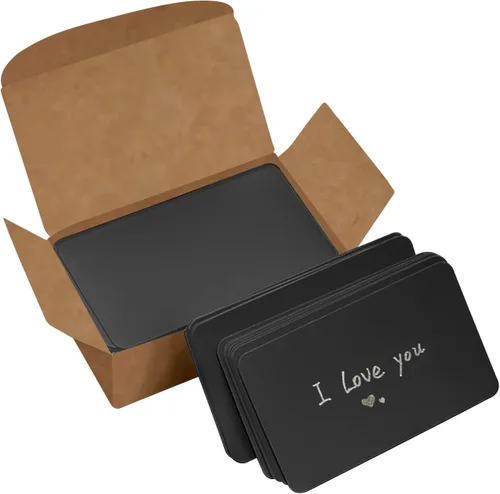 Vista 9 de VANRA 300 tarjetas pequeñas en blanco 8.9x5.1 cm, tarjetas de papel grueso de colores, tarjetas de estudio, tarjetas flash, tarjetas de índice, sin