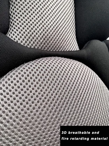 Vista 4 de G Ganen Cojín de apoyo para cochecito y asiento cómodo para bebé (oso negro)
