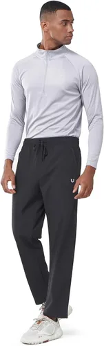 Vista 5 de NORTHYARD Men's Fleece Lined Pants Athletic Workout Running Joggers Winter Warm Wind Sweatpants for Active Gym Track Jogging