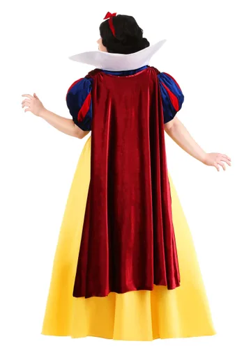 Vista 4 de Disfraz de Blancanieves para Mujer Talla Plus de Disney Multicolor