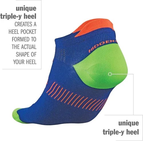 Vista 4 de Balega Hidden Dry Moisture Wicking Performance No Show Athletic Running Socks for Men and Women 1 Pair
