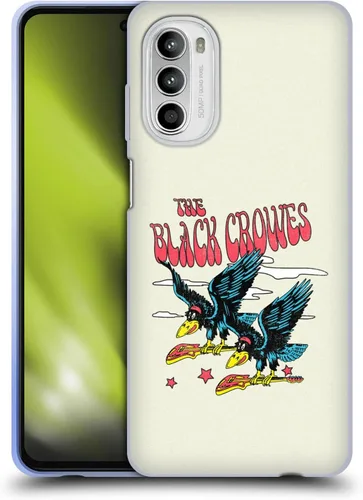 Vista 11 de Head Case Designs Officially Licensed The Black Crowes Artwork Graphics Soft Gel Case Compatible with Motorola Moto G52
