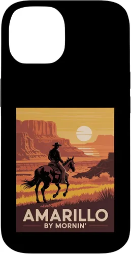 Vista 4 de Amarillo by Mornin Folk Style Western Country Music Case for iPhone 17