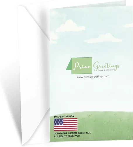 Vista 4 de Prime Greetings Tarjeta de feliz cumpleaños para nuera, hecha en Estados Unidos, ecológica, tarjeta gruesa con sobre de primera calidad de 5 x 7.75