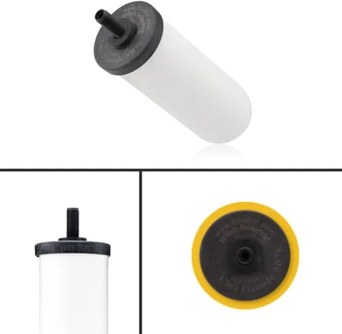 Vista 6 de British Berkefeld Doulton Ultra Fluoruro Cartucho de filtro de agua potable de cerámica W9120133 para todos los sistemas de filtro de agua por